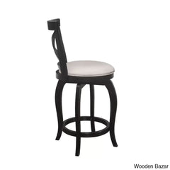 Brumbacky Swivel Upholstered Counter And Bar Stool
