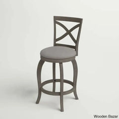 Brumbacky Swivel Upholstered Counter And Bar Stool