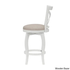 Brumbacky Swivel Upholstered Counter And Bar Stool