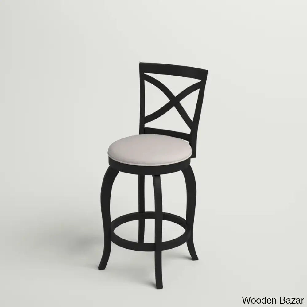 Brumbacky Swivel Upholstered Counter And Bar Stool