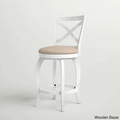 Brumbacky Swivel Upholstered Counter And Bar Stool