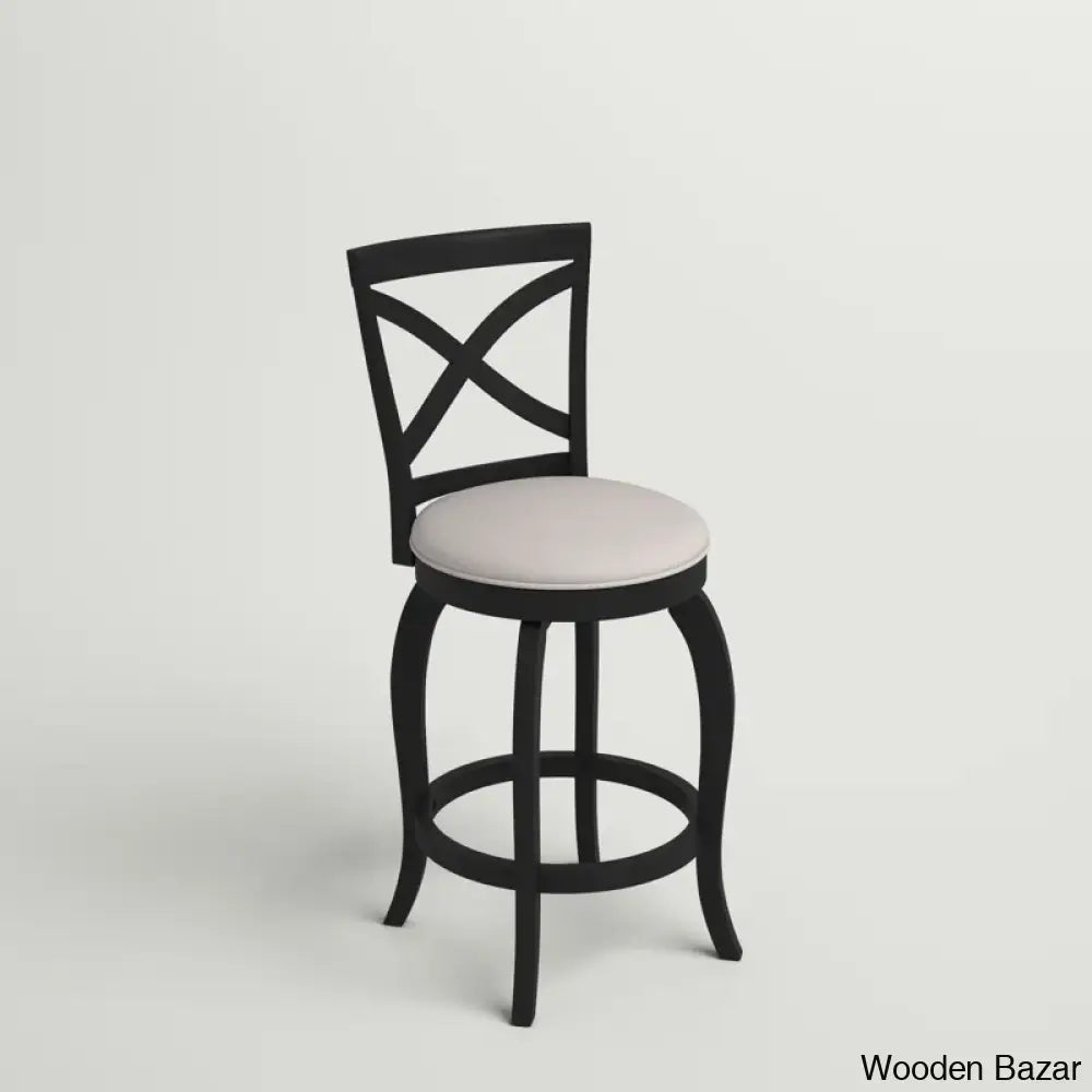 Brumbacky Swivel Upholstered Counter And Bar Stool