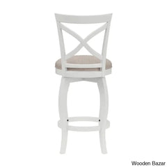 Brumbacky Swivel Upholstered Counter And Bar Stool