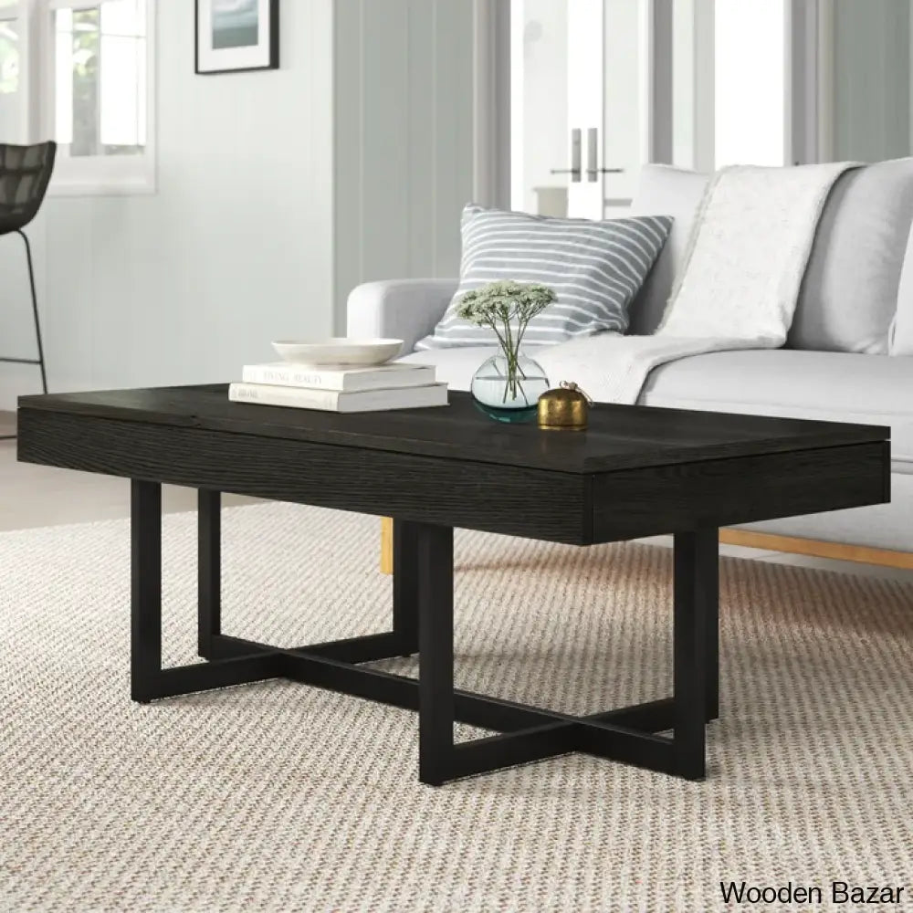 Burcho Coffee And Center Table Black