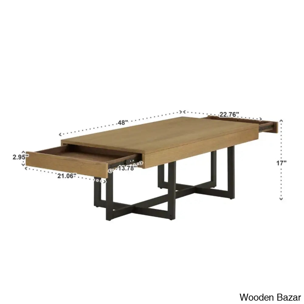 Burcnh Coffee And Center Table