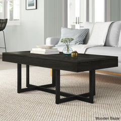 Burcnh Coffee And Center Table Black