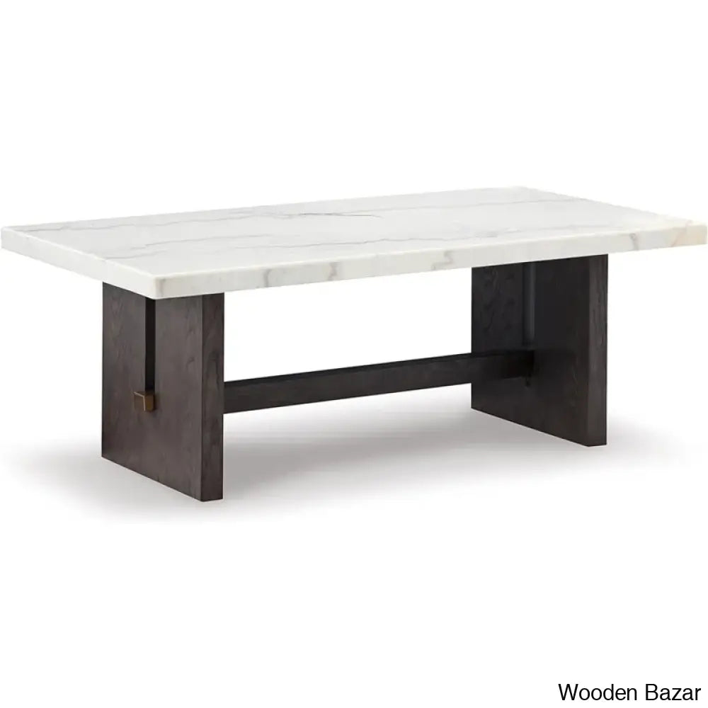 Burkhausy Trestle Coffee And Center Table