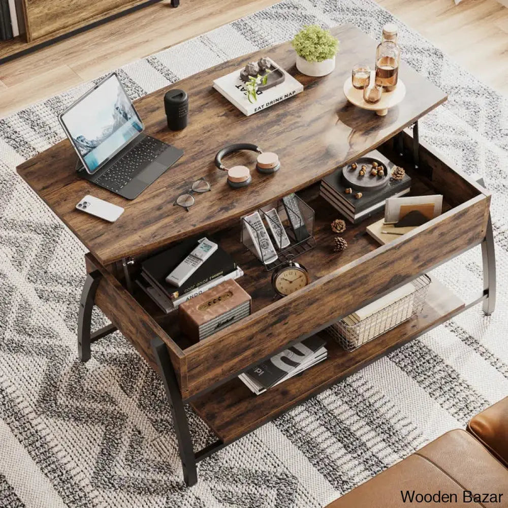 Busery Lift Top Coffee And Center Table