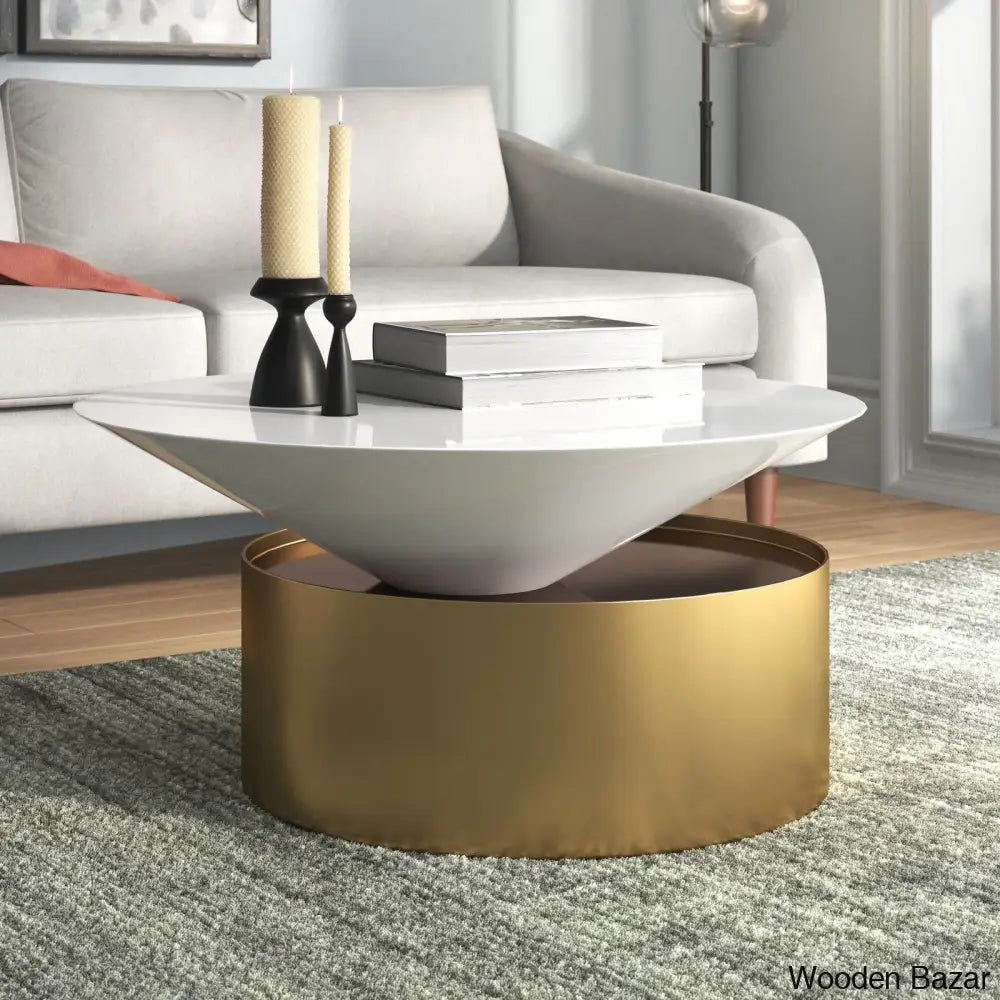 Busy Coffee Table And Center Table Gold