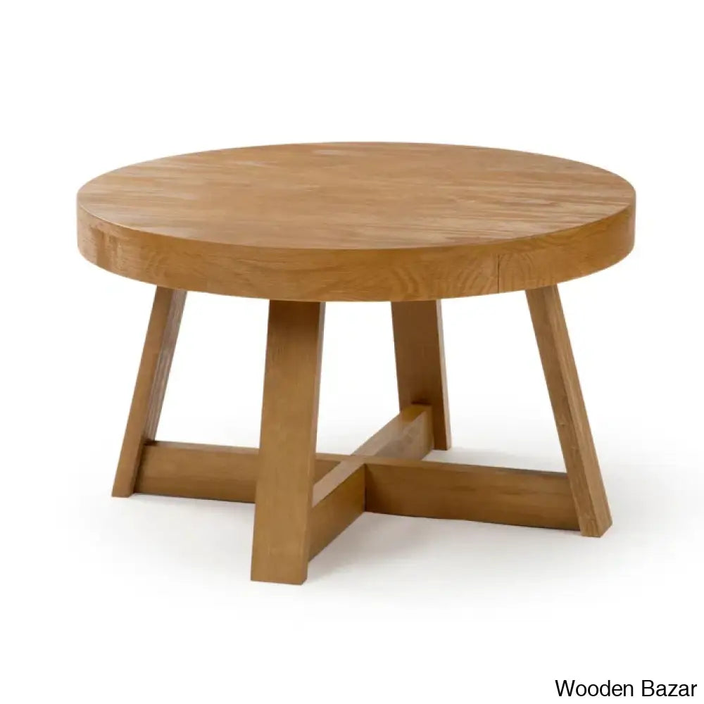 Byardw Solid Wood Coffee And Center Table