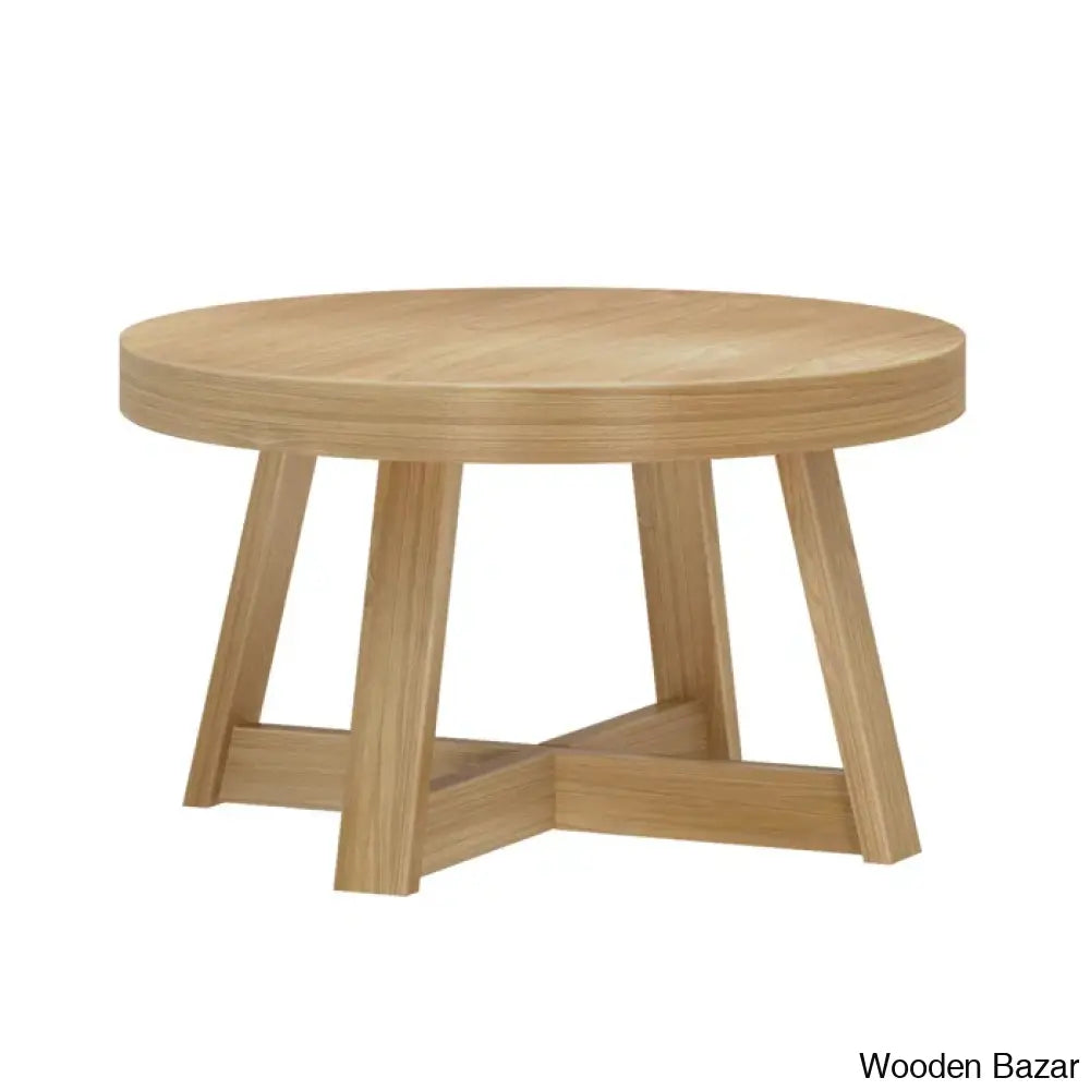 Byardw Solid Wood Coffee And Center Table