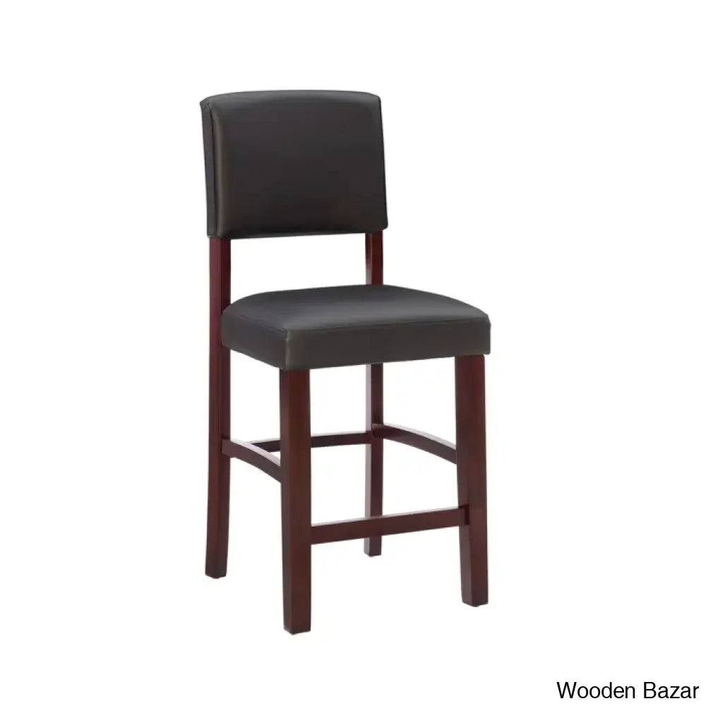 Caldwello Swivel Upholstered Counter And Bar Stool