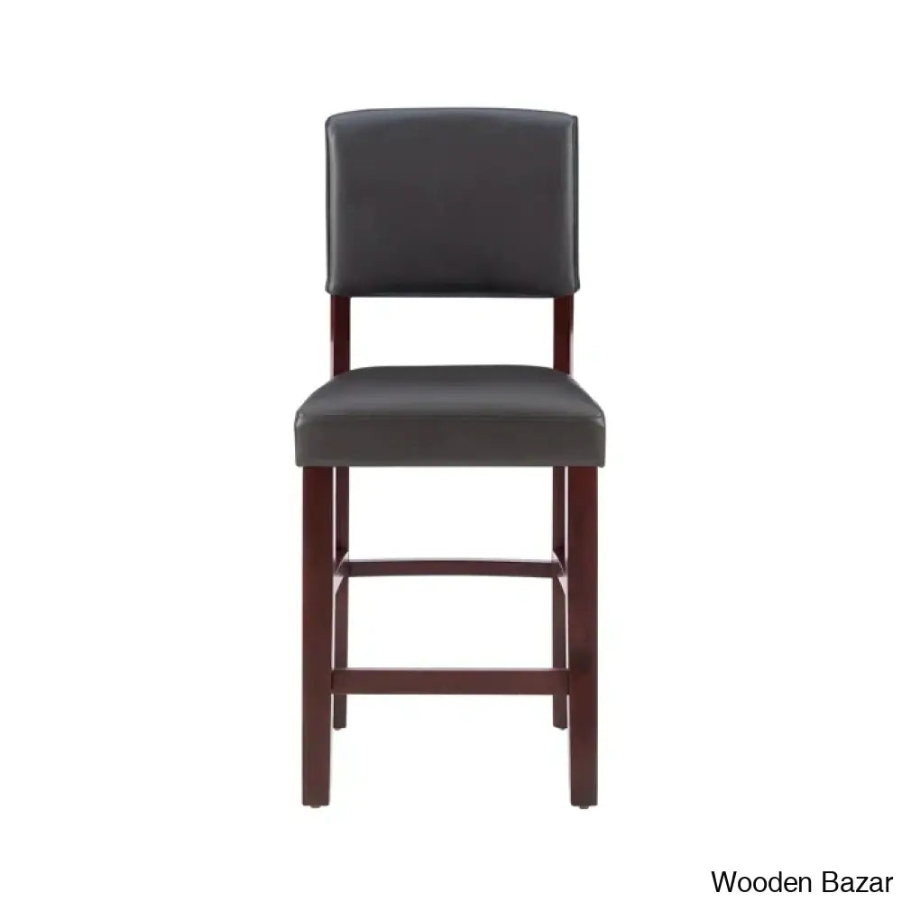 Caldwello Swivel Upholstered Counter And Bar Stool