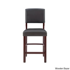 Caldwello Swivel Upholstered Counter And Bar Stool