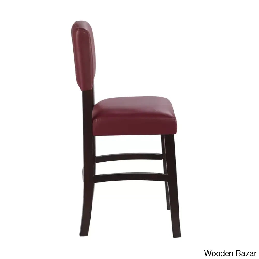 Caldwello Swivel Upholstered Counter And Bar Stool