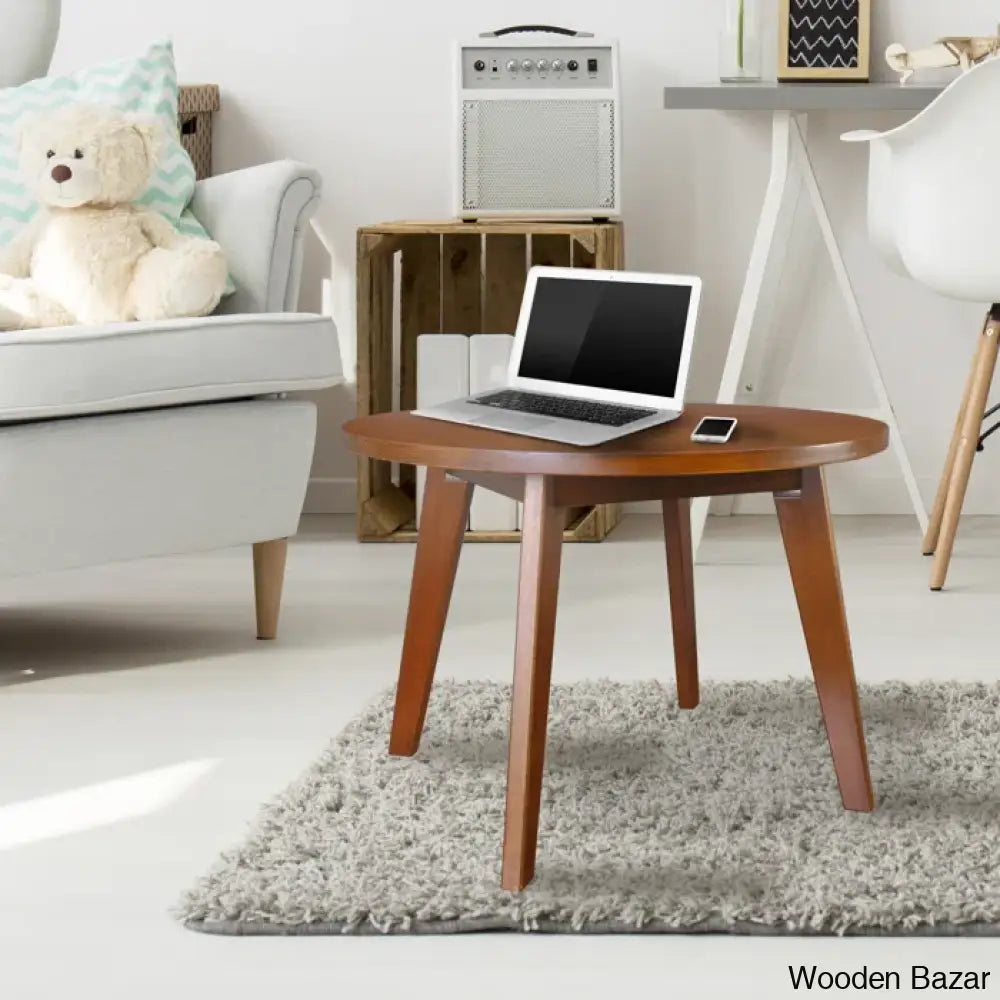 Calixton Solid Wood Coffee And Center Table