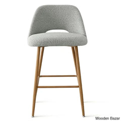 Camardaz 26’’ Boucle Counter And Bar Stool (Set Of 2)