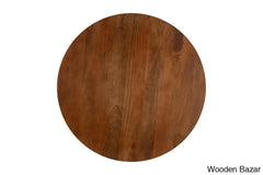 Canovas Solid Wood Top Coffee And Center Table