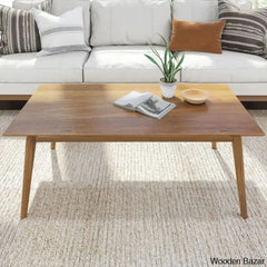 Cantonei Solid Wood Single Coffee And Center Table
