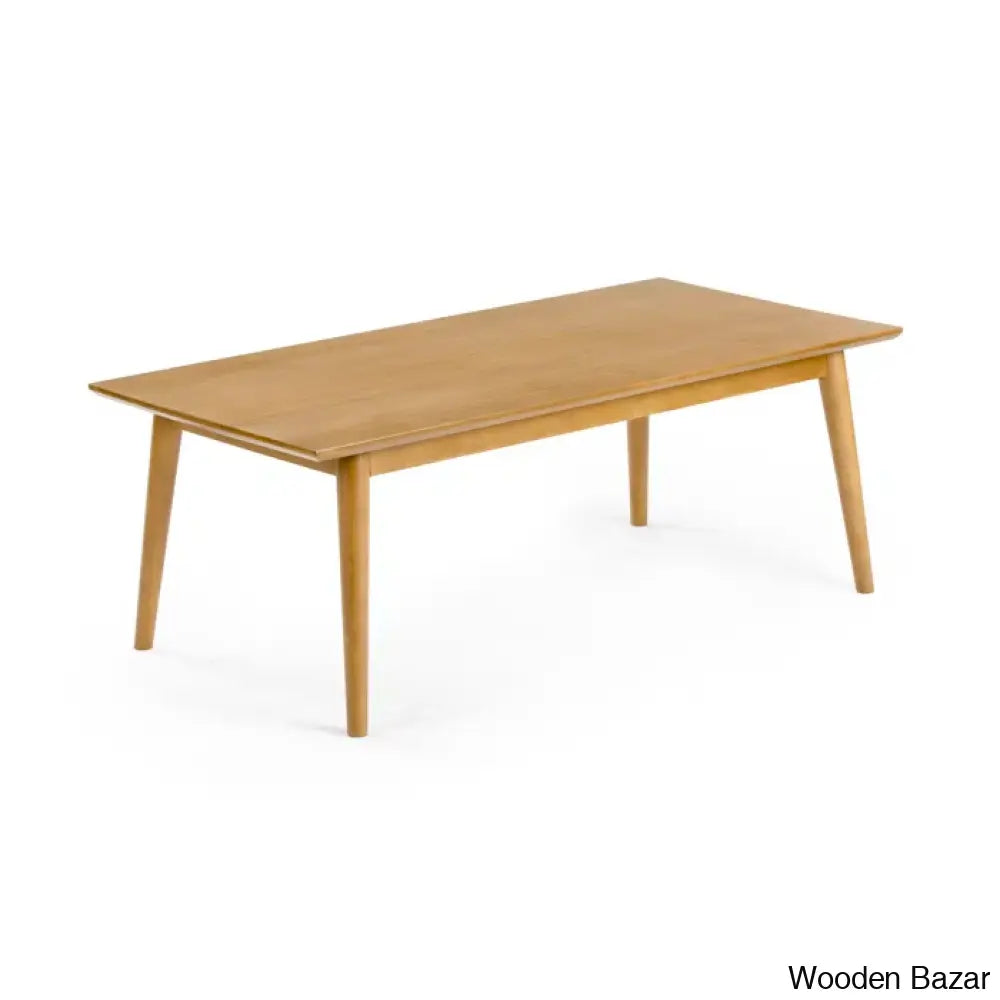 Cantonei Solid Wood Single Coffee And Center Table