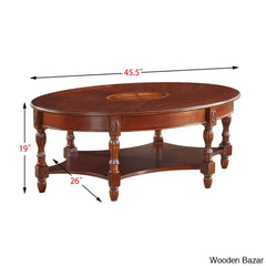 Cantrall Solid Wood Coffee And Center Table