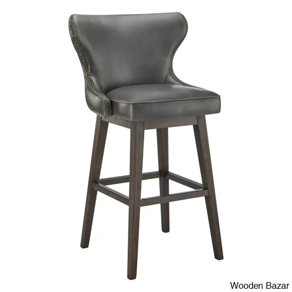 Caralinec Swivel Counter & Bar Stool (Set Of 2)