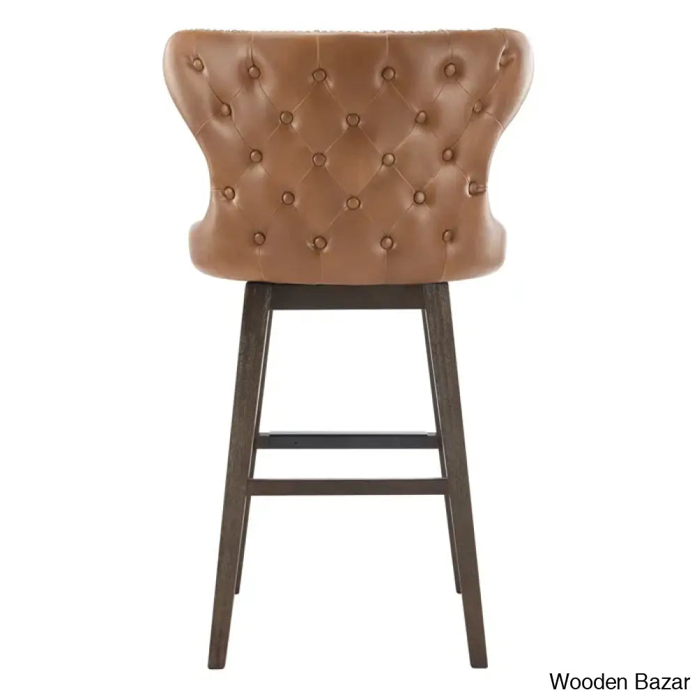 Caralinec Swivel Counter & Bar Stool (Set Of 2)