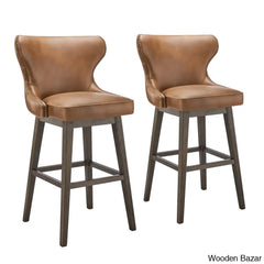 Caralinec Swivel Counter & Bar Stool (Set Of 2)