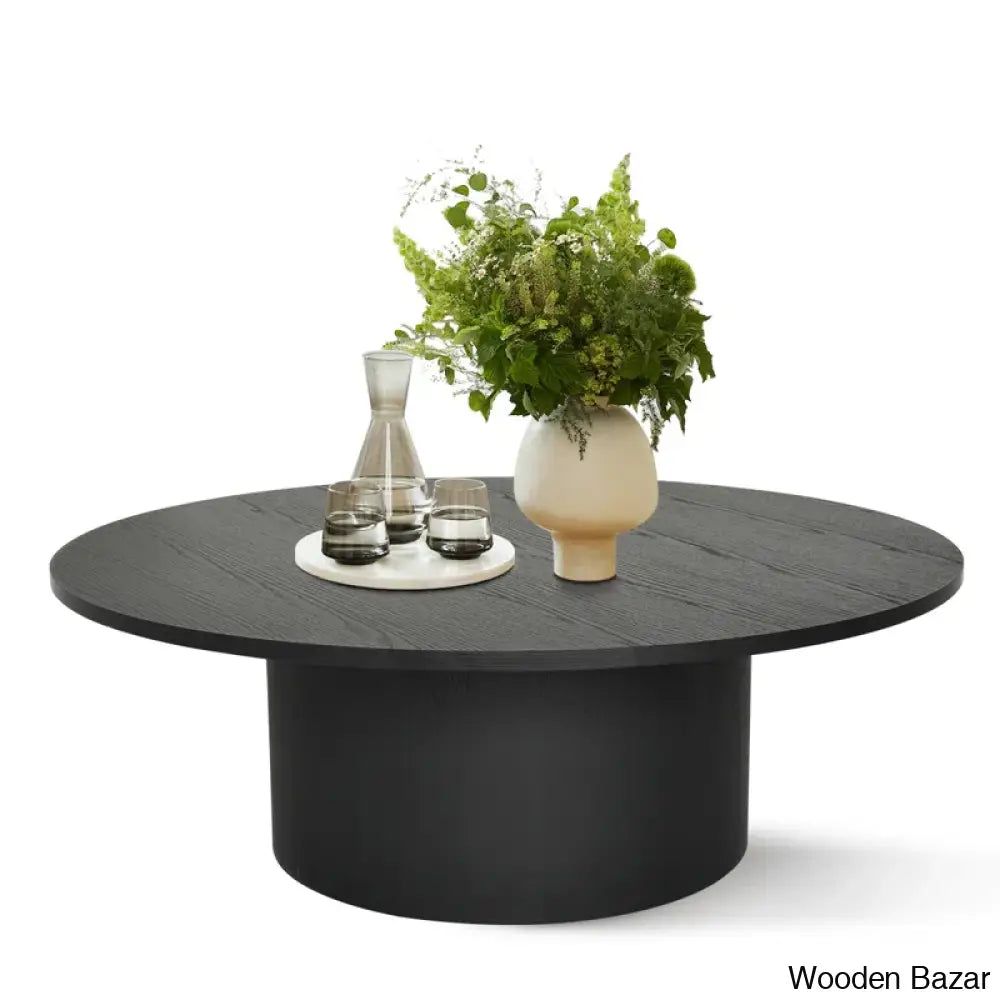 Carlisle Pedestal 40’’ Coffee Table And Center Table