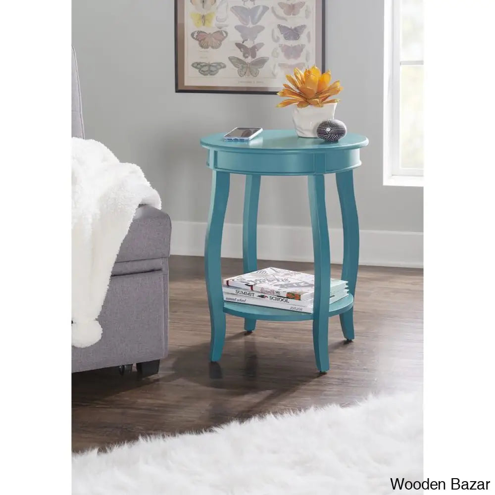 Bedside Table - Wooden Bazar