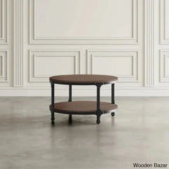 Carolyn Solid Wood Top Coffee And Center Table