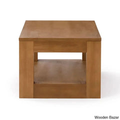 Casmeyl Premium Materials Floor Shelf 40.75’’ Coffee And Center Table With Storage