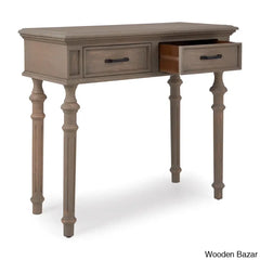 Wood Couch Table - Console Table