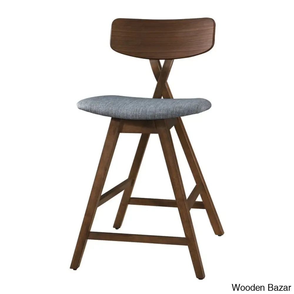 Catalina Swivel Upholstered 25.25’’ Counter Stool With Solid Wood Frame (Set Of 2) And Bar Stool