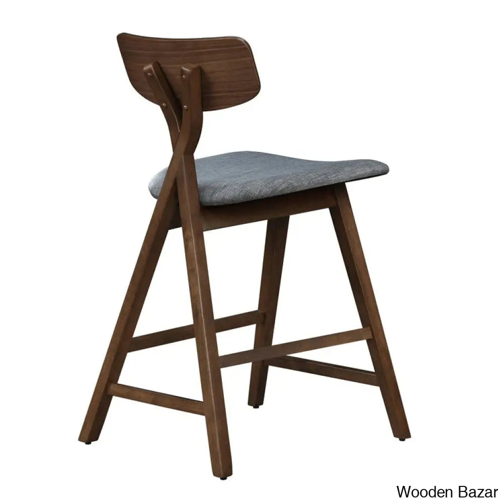 Catalina Swivel Upholstered 25.25’’ Counter Stool With Solid Wood Frame (Set Of 2) And Bar Stool