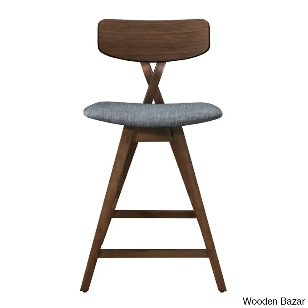 Catalina Swivel Upholstered 25.25’’ Counter Stool With Solid Wood Frame (Set Of 2) And Bar Stool