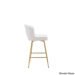 Cavillz Swivel Upholstered 25.5’’ Counter And Bar Stool With Metal Frame
