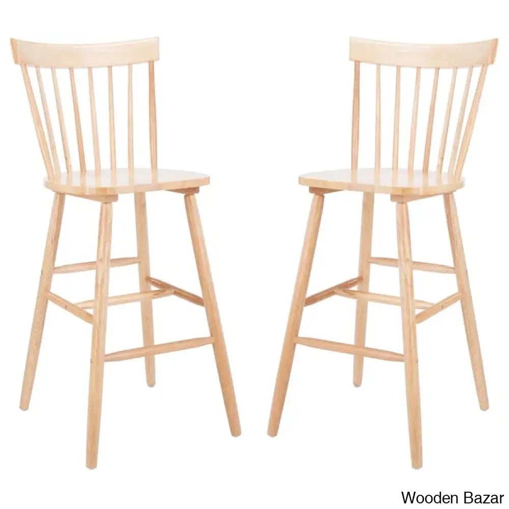 Ceriany Swivel Upholstered Counter And Bar Stool (Set Of 2)