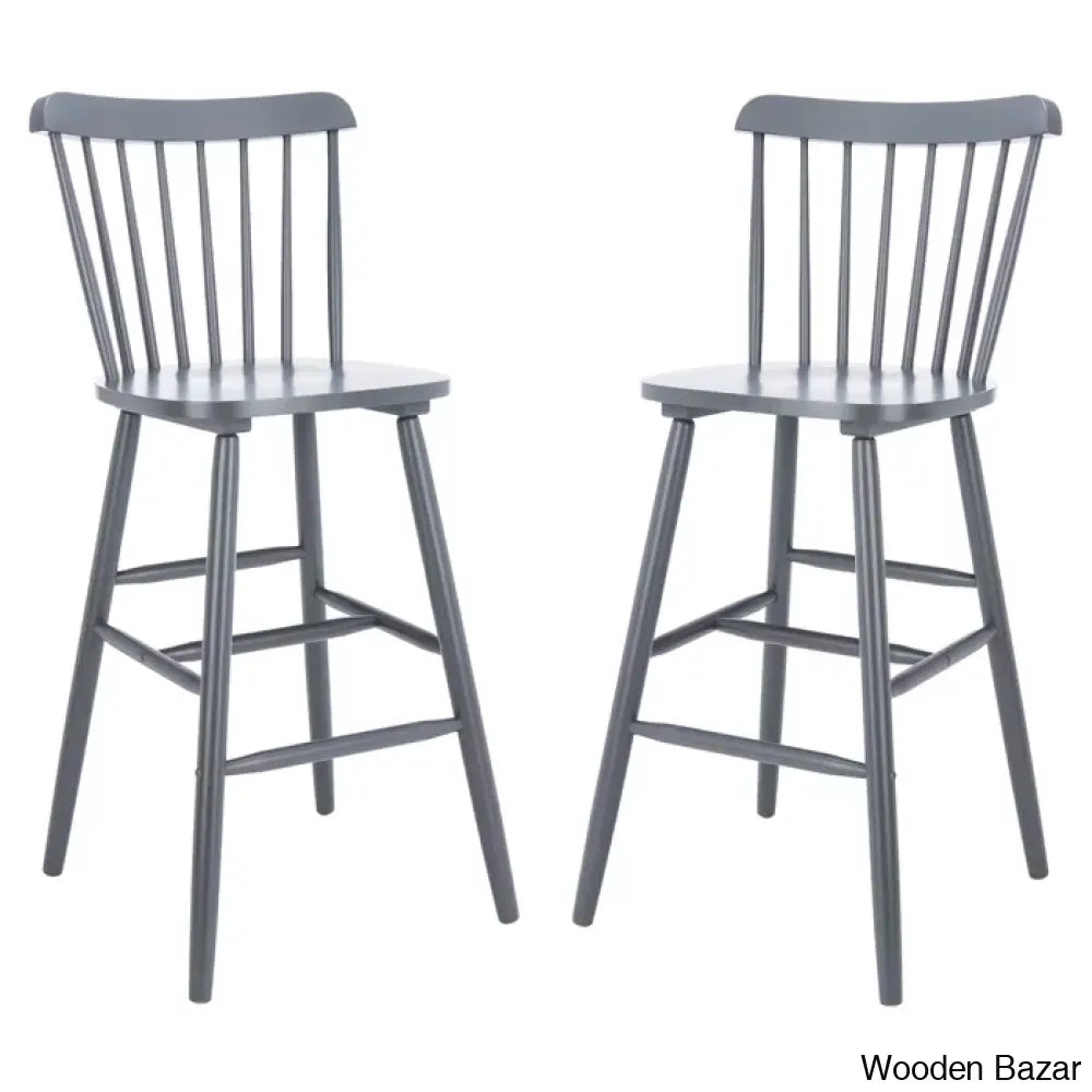 Ceriany Swivel Upholstered Counter And Bar Stool (Set Of 2)