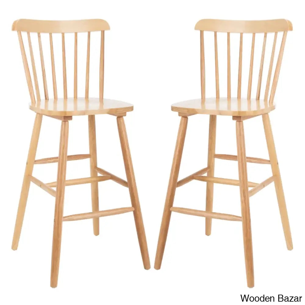 Ceriany Swivel Upholstered Counter And Bar Stool (Set Of 2)