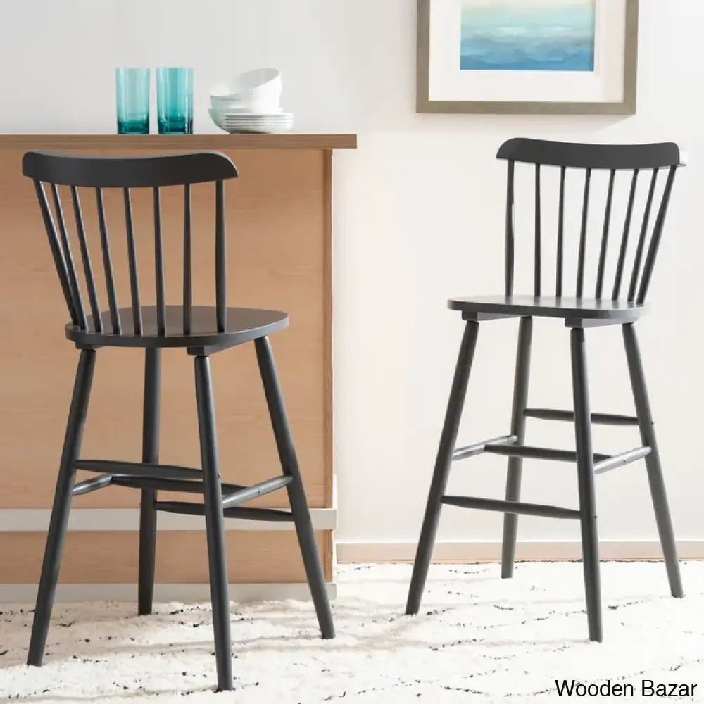 Ceriany Swivel Upholstered Counter And Bar Stool (Set Of 2) Gray / (24” Seat Height)