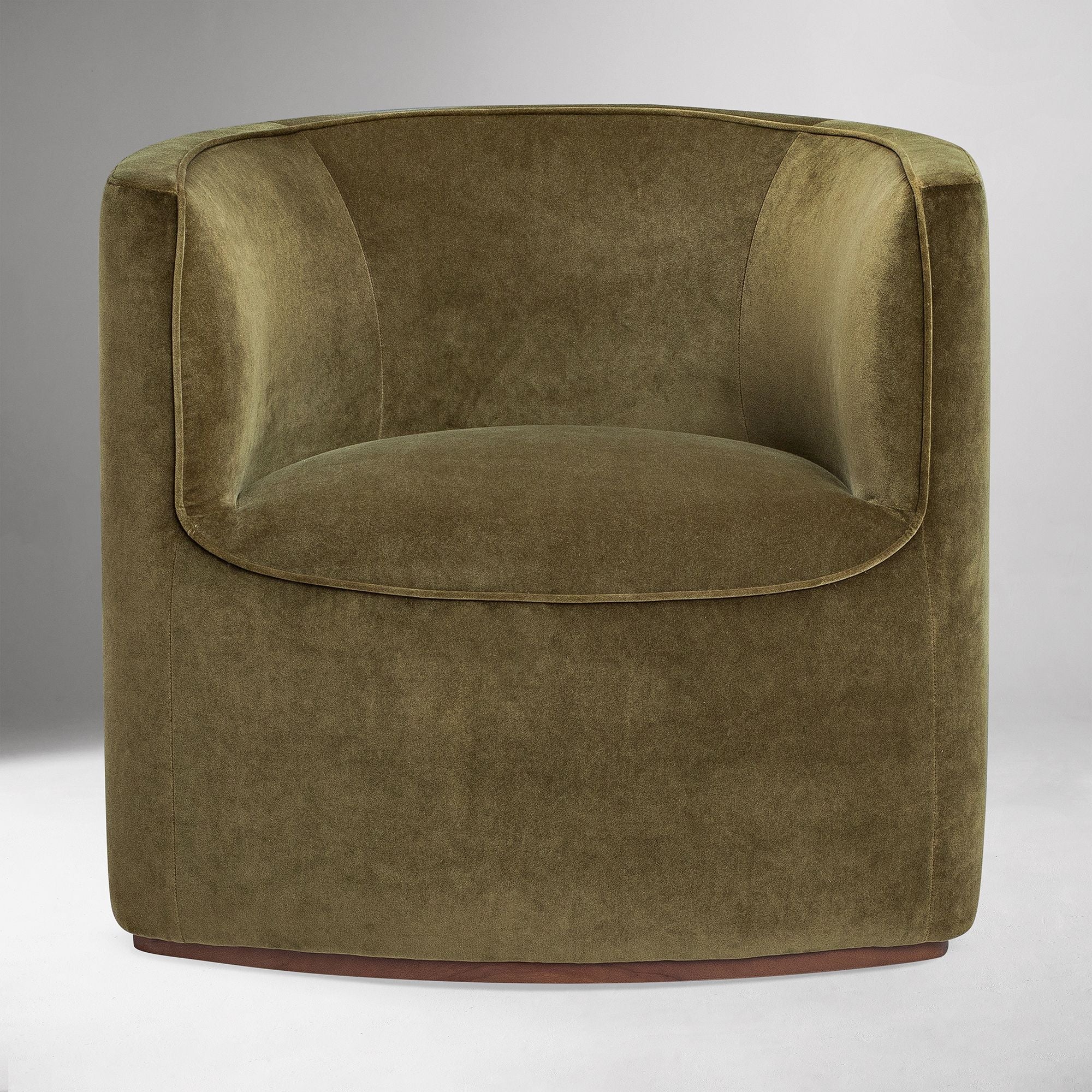 Uabix Rounded Chair - Wooden bazar