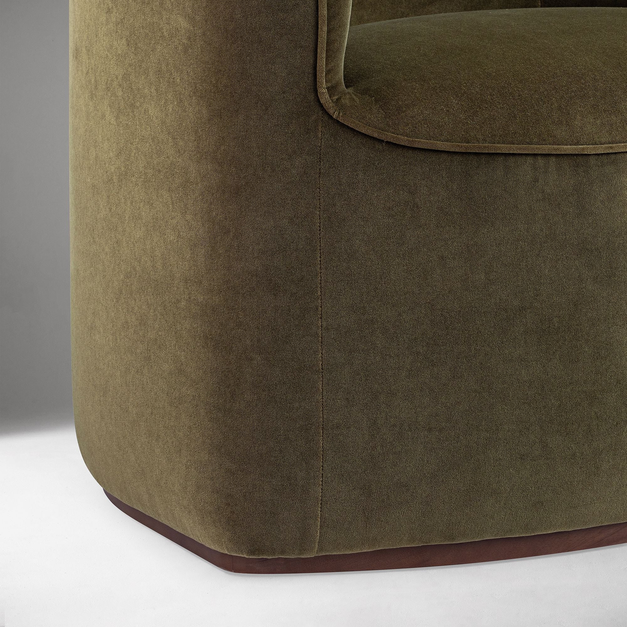 Uabix Rounded Chair - Wooden bazar