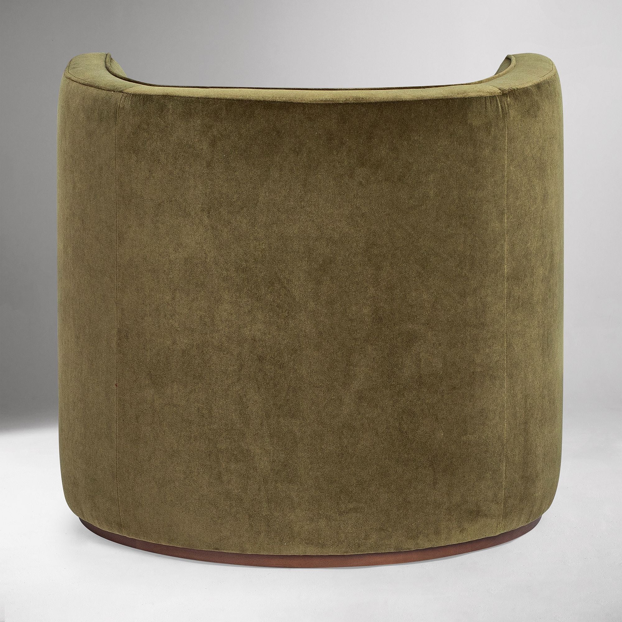 Uabix Rounded Chair - Wooden bazar