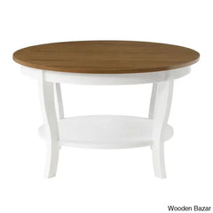 Chadwick 30’’ Coffee Table With Shelf And Center Table