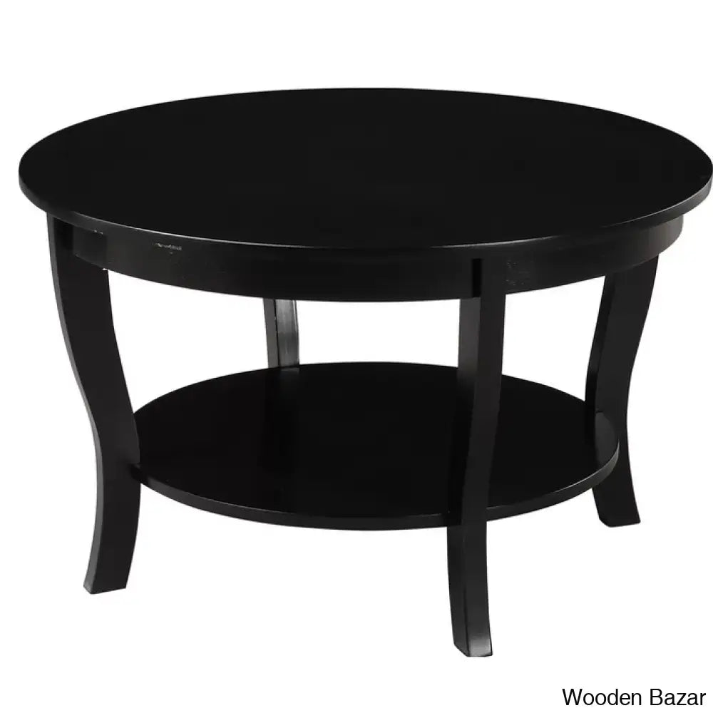 Chadwick 30’’ Coffee Table With Shelf And Center Table