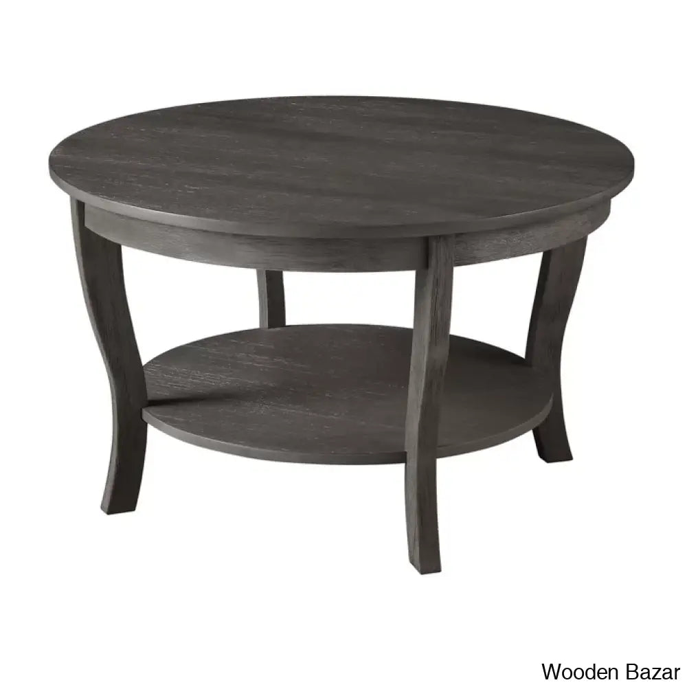 Chadwick 30’’ Coffee Table With Shelf And Center Table