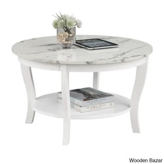 Chadwick 30’’ Coffee Table With Shelf And Center Table