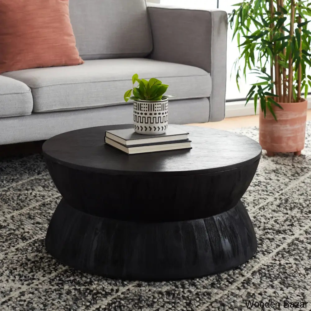 Champlain Coffee Table And Center Table Black