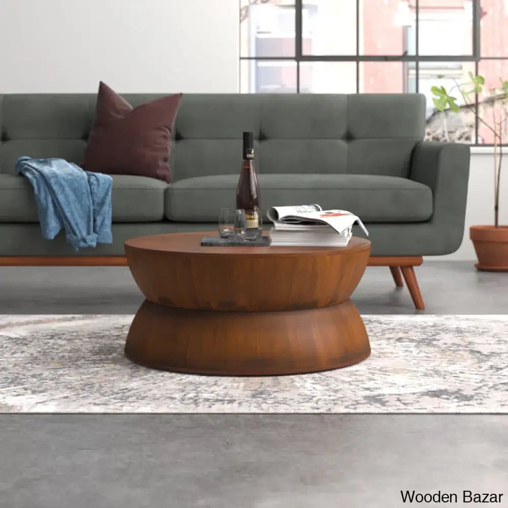 Champlain Coffee Table And Center Table Brown